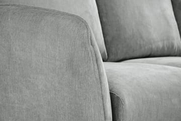 Trend Lyx 3-sits Vänstervänd L-formad Divansoffa i Tyg - Grå - Products - Möbler - Soffa - Divansoffa & schäslongsoffa - 4 sits soffa med divan