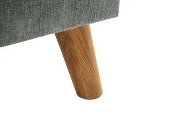 Trend Lyx 3-sits Vänstervänd L-formad Divansoffa i Tyg - Grå - Products - Möbler - Soffa - Divansoffa & schäslongsoffa - 4 sits soffa med divan