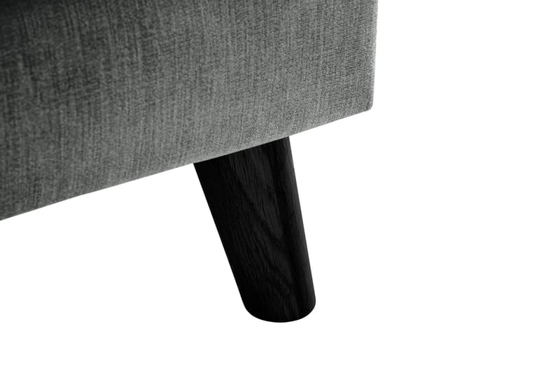 Trend Lyx 3-sits Vänstervänd L-formad Divansoffa i Tyg - Grå - Products - Möbler - Soffa - Divansoffa & schäslongsoffa - 4 sits soffa med divan