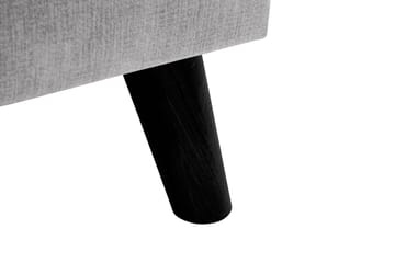 Trend Lyx 3-sits Vänstervänd L-formad Divansoffa i Tyg - Ljusgrå - Products - Möbler - Soffa - Divansoffa & schäslongsoffa - 4 sits soffa med divan