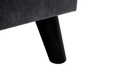 Trend Lyx 3-sits Vänstervänd L-formad Divansoffa i Tyg - Mörkgrå - Products - Möbler - Soffa - Divansoffa & schäslongsoffa - 4 sits soffa med divan