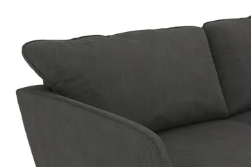 Trend Lyx 4-sits Högervänd L-formad Schäslongsoffa i Manchester - Mörkgrå - Products - Möbler - Soffa - Divansoffa & schäslongsoffa - 4 sits soffa med divan