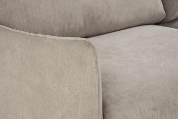 Trend Lyx 4-sits Högervänd L-formad Schäslongsoffa i Tyg - Beige - Products - Möbler - Soffa - Divansoffa & schäslongsoffa - 4 sits soffa med divan