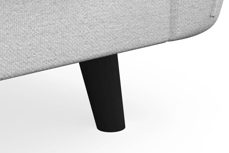 Trend Lyx 4-sits Högervänd L-formad Schäslongsoffa i Tyg - Ljusgrå - Products - Möbler - Soffa - Divansoffa & schäslongsoffa - 4 sits soffa med divan