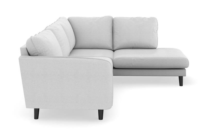Trend Lyx 4-sits Högervänd L-formad Schäslongsoffa i Tyg - Ljusgrå - Products - Möbler - Soffa - Divansoffa & schäslongsoffa - 4 sits soffa med divan