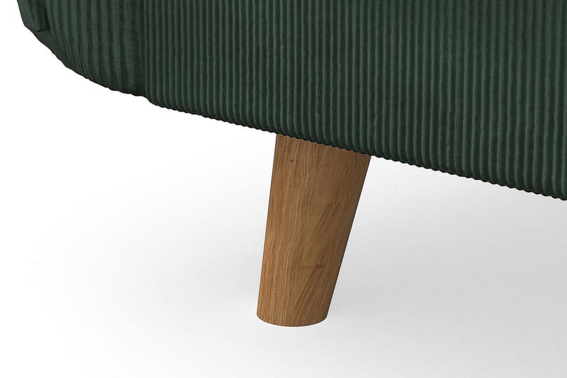 Trend Lyx 4-sits Vänstervänd L-formad Schäslongsoffa i Manchester - Mörkgrön - Products - Möbler - Soffa - Divansoffa & schäslongsoffa - 4 sits soffa med divan