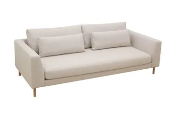 Florenz 3-sits Tygsoffa - Beige - Products - Möbler - Soffa - 3 sits soffa