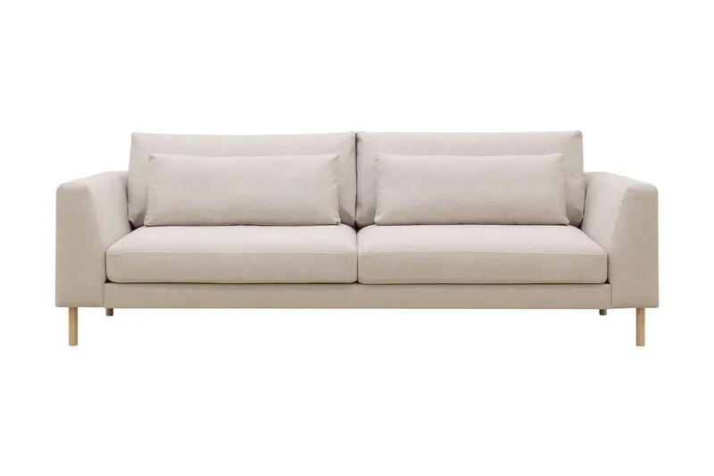 Florenz 3-sits Tygsoffa - Beige - Products - Möbler - Soffa - 3 sits soffa