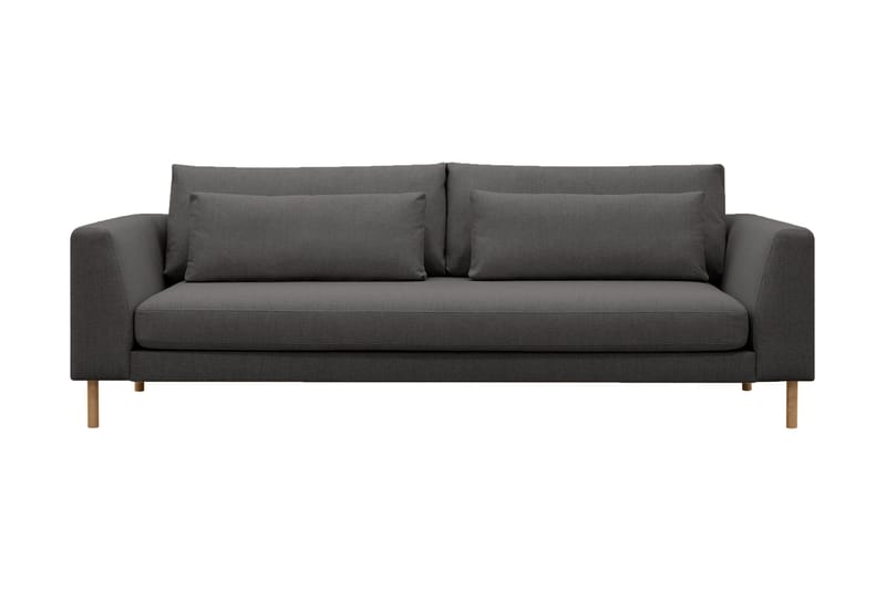 Florenz 3-sits Tygsoffa - Mörkgrå - Products - Möbler - Soffa - 3 sits soffa