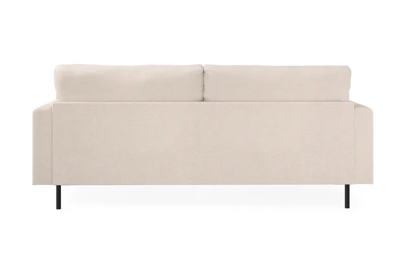 Menard Compact 3-sits Tygsoffa - Beige - Products - Möbler - Soffa - 3 sits soffa