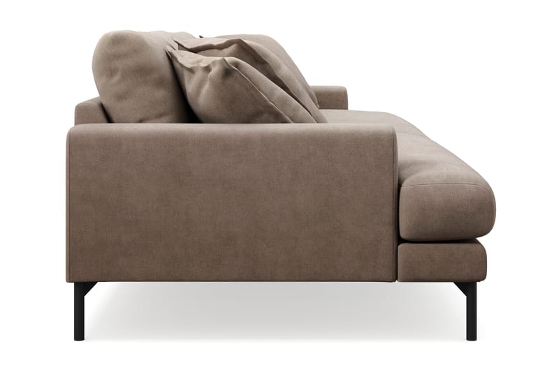 Menard Premium 4-sits Djup Soffa i Tyg - Brun - Products - Möbler - Soffa - 4 sits soffa