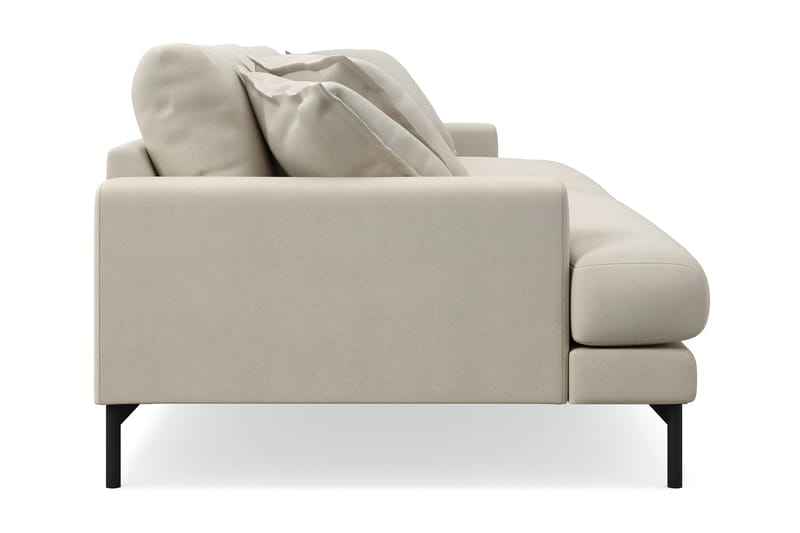 Menard Premium 4-sits Djup Soffa i Tyg - Beige - Products - Möbler - Soffa - 4 sits soffa