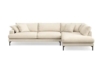 Menard Premium 5-sits Högervänd L-formad Djup Schäslongsoffa i Chenille