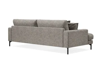 Menard Premium 4-sits Djup Soffa i Chenille - Grå - Products - Möbler - Soffa - 4 sits soffa