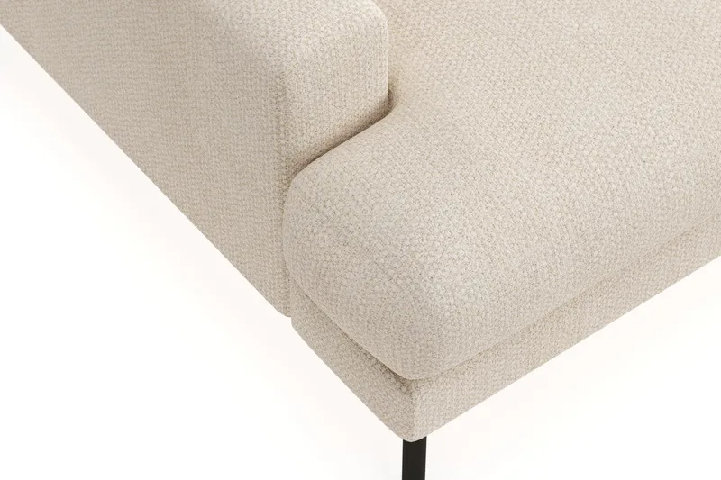 Menard Premium 5-sits Högervänd L-formad Djup Schäslongsoffa i Chenille - Ljusbeige - Products - Möbler - Soffa - Divansoffa & schäslongsoffa