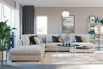 Arken 1-sits Hörnmodul i Manchester - Beige - Products - Möbler - Soffa - Modulsoffa - Hörnmodul