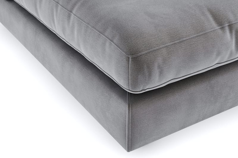 Arken 1-sits Mittmodul i Sammet 90 cm bred - Mörkgrå - Products - Möbler - Soffa - Modulsoffa - Mittmodul