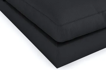 Arken 1-sits Mittmodul i Tyg 90 cm bred - Svart - Products - Möbler - Soffa - Modulsoffa - Mittmodul