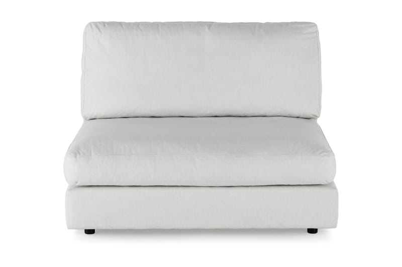 Arken 2-sits Mittmodul i Tyg 120 cm bred - Ljusgrå - Products - Möbler - Soffa - Modulsoffa - Mittmodul