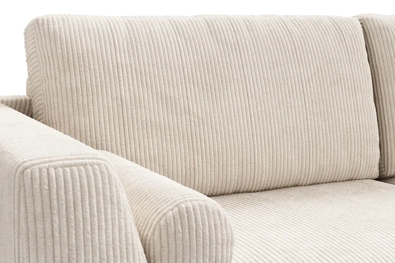 Ocean Lyx 3-sits Manchestersoffa - Beige - Products - Möbler - Soffa - 3 sits soffa