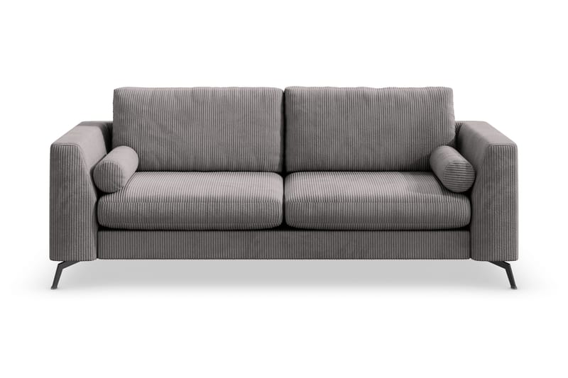 Ocean Lyx 3-sits Manchestersoffa - Mörkgrå - Products - Möbler - Soffa - 3 sits soffa
