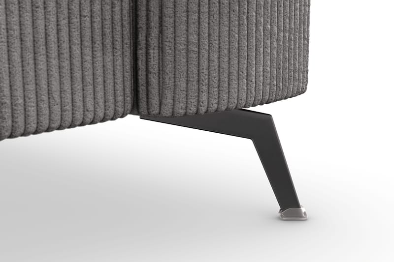 Ocean Lyx 3-sits Manchestersoffa - Mörkgrå - Products - Möbler - Soffa - 3 sits soffa
