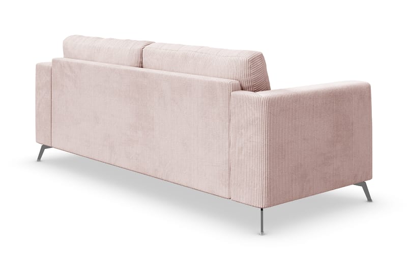 Ocean Lyx 3-sits Manchestersoffa - Rosa - Products - Möbler - Soffa - 3 sits soffa