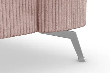 Ocean Lyx 3-sits Manchestersoffa - Rosa - Products - Möbler - Soffa - 3 sits soffa