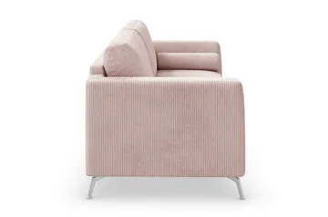 Ocean Lyx 3-sits Manchestersoffa - Rosa - Products - Möbler - Soffa - 3 sits soffa