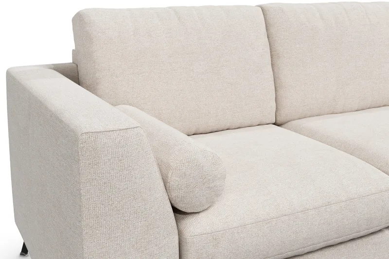Ocean Lyx 3-sits Tygsoffa - Beige - Products - Möbler - Soffa - 3 sits soffa