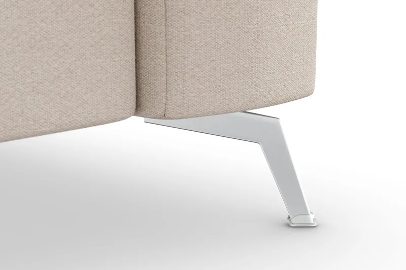 Ocean Lyx 3-sits Tygsoffa - Beige - Products - Möbler - Soffa - 3 sits soffa