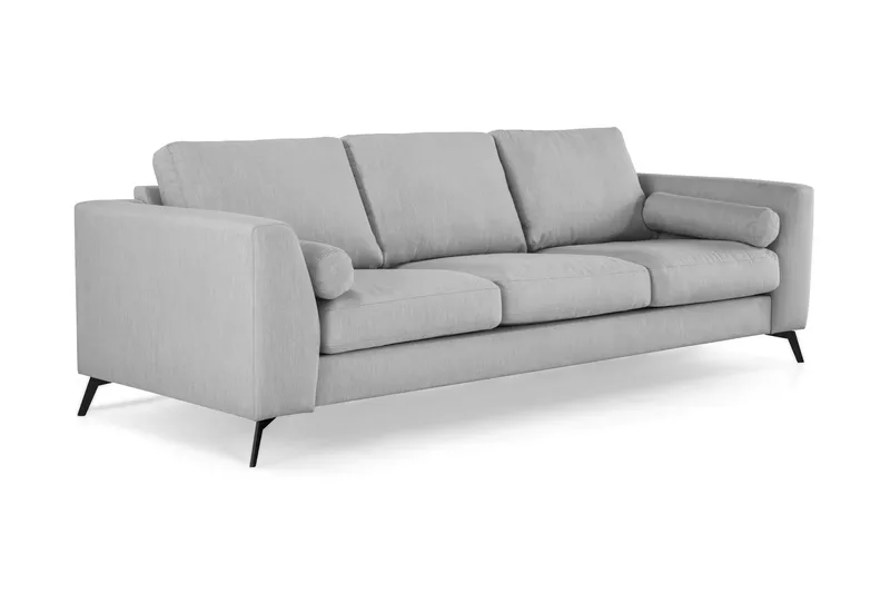 Ocean Lyx 3-sits Tygsoffa - Grå - Products - Möbler - Soffa - 4 sits soffa