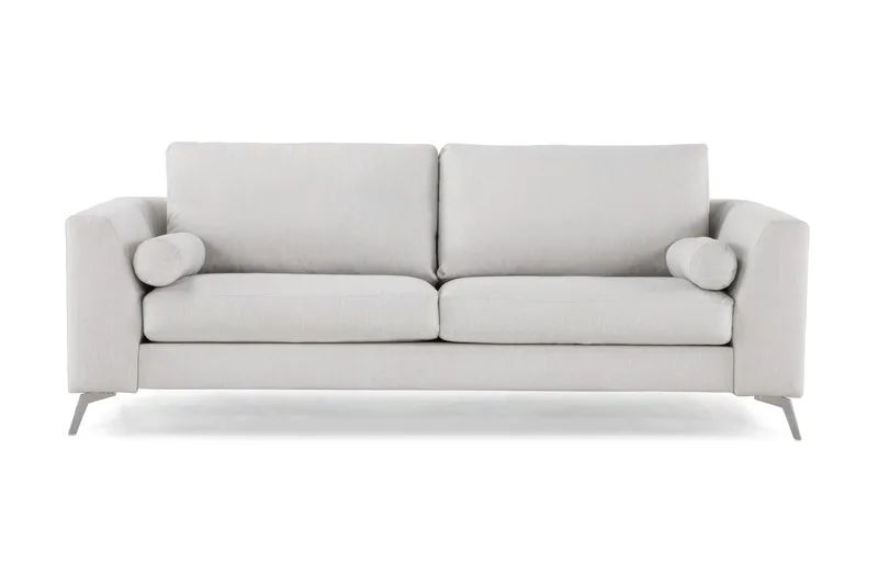 Ocean Lyx 3-sits Tygsoffa - Ljusgrå - Products - Möbler - Soffa - 3 sits soffa
