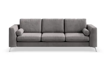 Ocean Lyx 4-sits Manchestersoffa - Mörkgrå - Products - Möbler - Soffa - 4 sits soffa