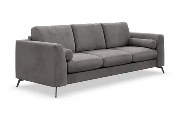 Ocean Lyx 4-sits Manchestersoffa - Mörkgrå - Products - Möbler - Soffa - 4 sits soffa