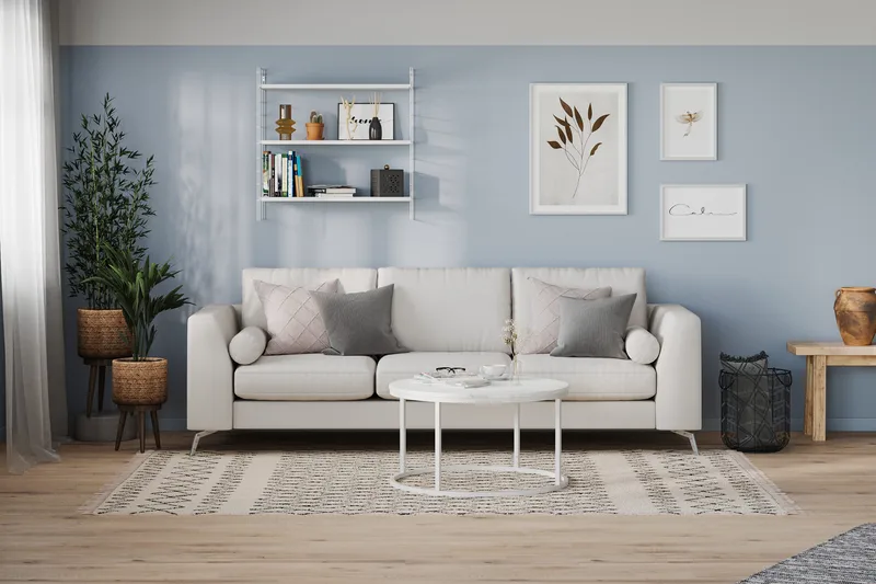 Ocean Lyx 4-sits Soffa - Linnebeige - Products - Möbler - Soffa - 4 sits soffa