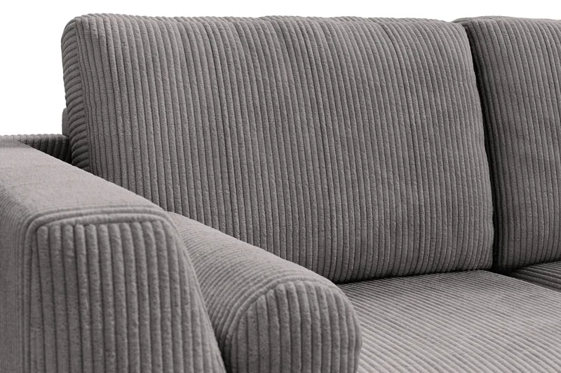 Ocean Lyx 5-sits Vändbar L-formad Hörnsoffa i Manchester - Mörkgrå - Products - Möbler - Soffa - Hörnsoffa