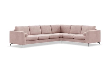 Ocean Lyx 5-sits Vändbar L-formad Hörnsoffa i Manchester - Rosa - Products - Möbler - Soffa - Hörnsoffa