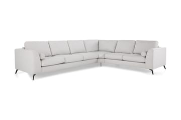 Ocean Lyx 5-sits Vändbar L-formad Hörnsoffa i Tyg - Ljusgrå - Products - Möbler - Soffa - Hörnsoffa