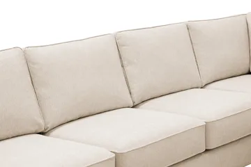 Optus 6-sits U-soffa med Divan och schäslong vänster - Beige - Products - Möbler - Soffa - U-soffa