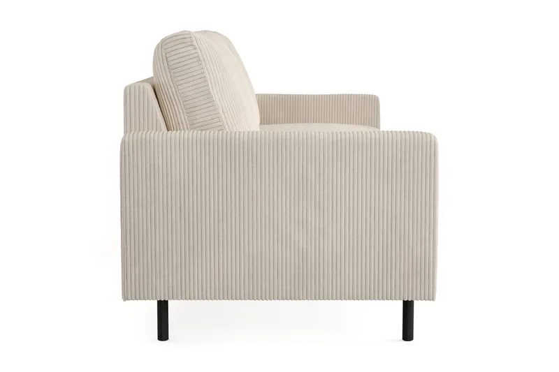 Peppe 3-sits Manchestersoffa - Beige - Products - Möbler - Soffa - 3 sits soffa