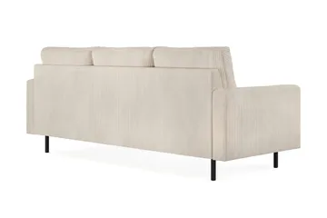 Peppe 3-sits Manchestersoffa - Beige - Products - Möbler - Soffa - 3 sits soffa