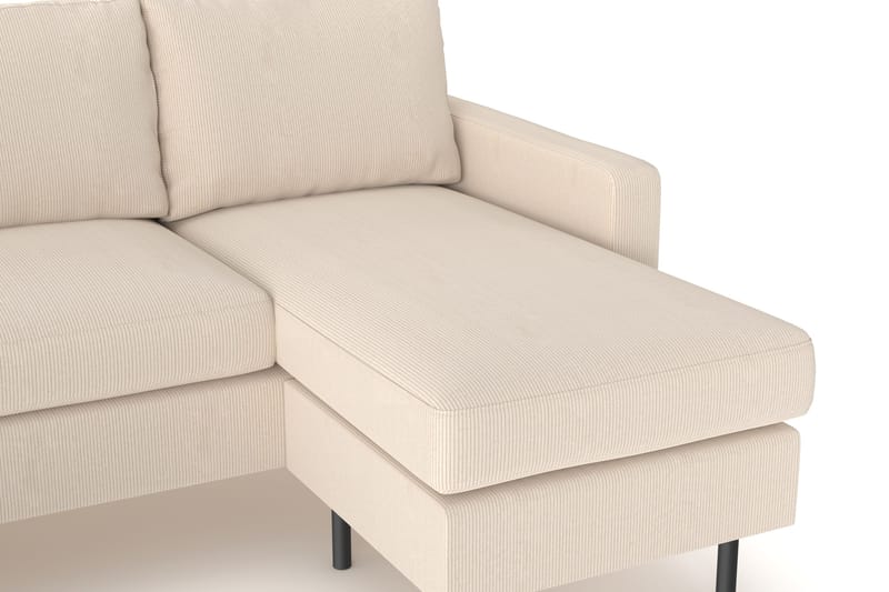 Peppe 4-sits Vänstervänd U-formad Soffa med Divan och Schäslong i Manchester - Greige - Products - Möbler - Soffa - U-soffa