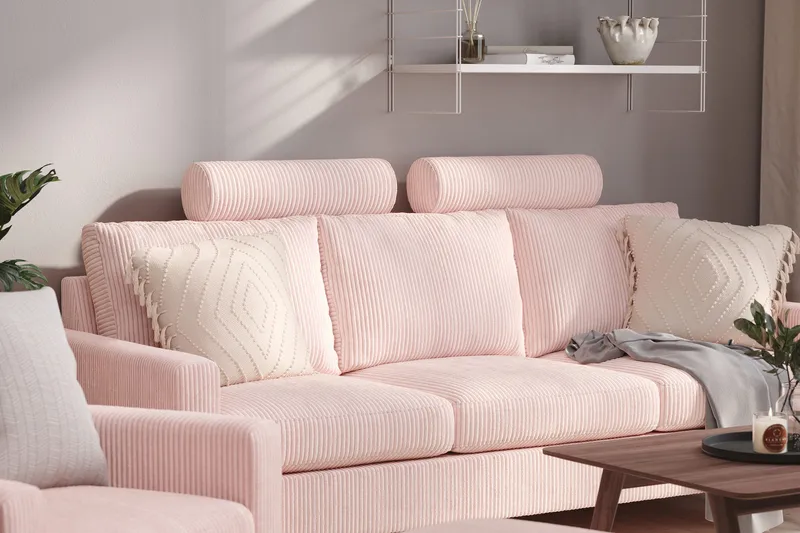 Peppe Nackstöd - Rosa - Products - Möbler - Soffa - Sofftillbehör - Nackstöd soffa