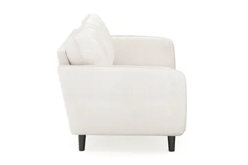 Trend Lyx 2-sits Soffa i Bouclé - Vit - Products - Möbler - Soffa - 2 sits soffa