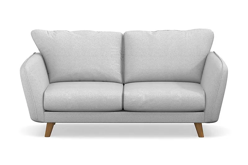 Trend Lyx 2-sits Tygsoffa - Ljusgrå - Products - Möbler - Soffa - 2 sits soffa