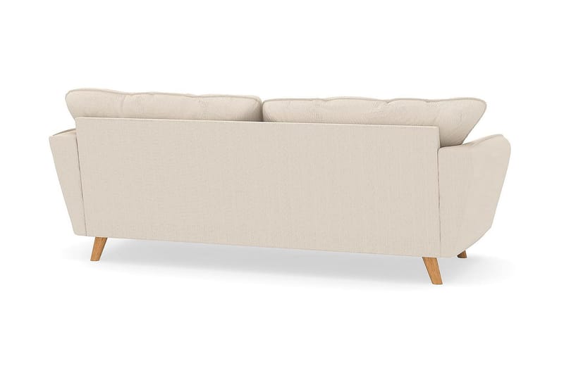 Trend Lyx 3-sits Manchestersoffa - Beige - Products - Möbler - Soffa - 3 sits soffa