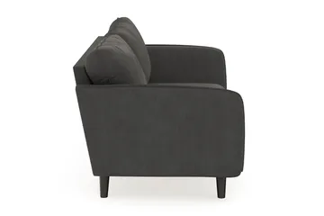 Trend Lyx 3-sits Manchestersoffa - Mörkgrå - Products - Möbler - Soffa - 3 sits soffa