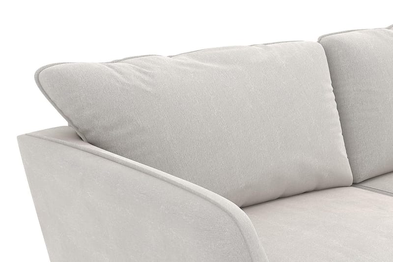 Trend Lyx 3-sits Sammetssoffa - Krämvit - Products - Möbler - Soffa - 3 sits soffa