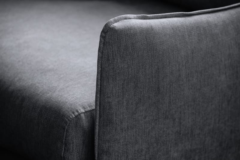 Trend Lyx 3-sits Soffa - Mörkgrå/Ek - Products - Möbler - Soffa - 3 sits soffa